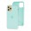 Чехол Silicone для iPhone 11 Pro Max Premium case beryl
