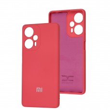 Чехол для Xiaomi Poco F5 / Note 12 Turbo Full camera розовый / barbie pink