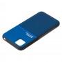 Чехол для Huawei Y5p Melange синий