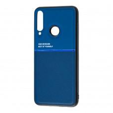 Чехол для Huawei Y6p Melange синий