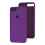 Чохол для iPhone 7 Plus / 8 Silicone Full purple