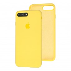 Чохол для iPhone 7 Plus / 8 Plus Silicone Full жовтий / canary yellow