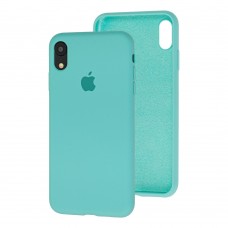 Чехол для iPhone Xr Silicone Full turquoise
