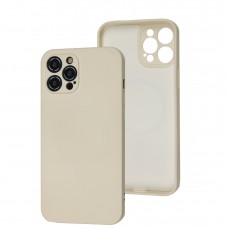 Чехол для iPhone 12 Pro Max Colorful MagSafe Full beige