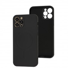Чехол для iPhone 12 Pro Colorful MagSafe Full black