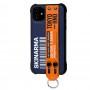 Чехол для iPhone 11 SkinArma case Bando series сине-оранжевый
