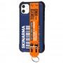 Чехол для iPhone 11 SkinArma case Bando series сине-оранжевый