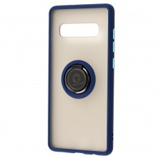 Чехол для Samsung Galaxy S10+ (G975) LikGus Edging Ring синий 