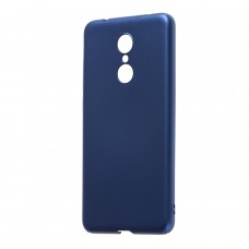 Чехол для Xiaomi Redmi 5 Soft Touch синий