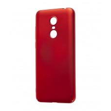 Чехол для Xiaomi Redmi 5 Plus Soft Touch красный