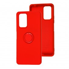 Чехол для Xiaomi Redmi Note 10 Pro WAVE Color Ring красный