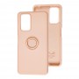 Чехол для Xiaomi Redmi Note 10 Pro WAVE Color Ring розовый / pink sand