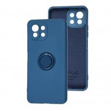 Чехол для Xiaomi Mi 11 Lite WAVE Color Ring синий