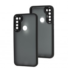 Чехол для Xiaomi Redmi Note 8 Luxury Metal Lens черный