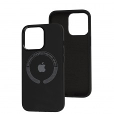 Чехол для iPhone 13 Pro Metal Camera MagSafe Silicone black