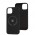 Чехол для iPhone 14 Metal Camera MagSafe Silicone black