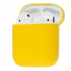 Чохол для AirPods Slim case жовтий