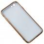 Чохол для iPhone 6/6s Silicone case (TPU) золотистий