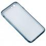 Чохол для iPhone 6/6s Silicone case (TPU) блакитний