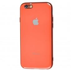 Чехол для iPhone 6 / 6s Silicone case (TPU) розовый