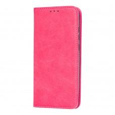 Чехол книжка для Xiaomi Redmi Note 8 Pro Black magnet розовый