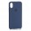 Чохол silicone case для iPhone X / Xs blue cobalt