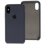 Чохол Silicone для iPhone X / Xs case dark gray