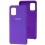 Чехол Silicone для Samsung Galaxy A31 (A315) Premium фиолетовый