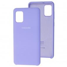 Чохол Silicone Samsung Galaxy A31 (A315) Premium elegant purple