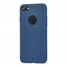 Чохол Fshang для iPhone 7/8 Soft Colour синій