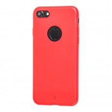 Чохол Fshang для iPhone 7/8 Soft Colour червоний