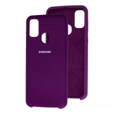 Чехол для Samsung Galaxy M21 / M30s Silky Soft Touch сиреневый