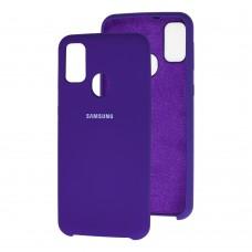 Чехол для Samsung Galaxy M21 / M30s Silky Soft Touch фиолетовый