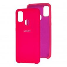Чехол для Samsung Galaxy M21 / M30s Silky Soft Touch розовый