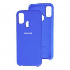 Чехол для Samsung Galaxy M21 / M30s Silky Soft Touch светло-синий