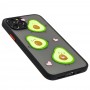 Чохол для iPhone 11 Pro Wave Cartoon lovely avocado / black