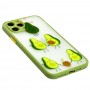 Чохол для iPhone 11 Pro Wave Cartoon avocado family / mint gum