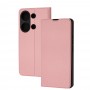 Чехол для Xiaomi Redmi Note 13 Pro 4G Flip cover Elite розовый