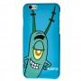 Чохол Soft touch для iPhone 6 Sponge Bob plankton