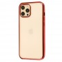 Чехол для iPhone 12 Pro Max Glossy edging красный