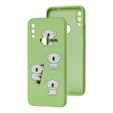 Чехол для Xiaomi Redmi Note 7 Wave Fancy koala / mint gum
