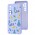 Чехол для Xiaomi Mi Note 10 Lite Wave Fancy pigeon with sunflower seeds / light purpl