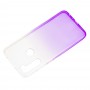 Чехол для Xiaomi Redmi Note 8 Gradient Design бело-фиолетовый