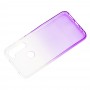 Чохол для Xiaomi Redmi Note 8 Gradient Design біло-фіолетовий