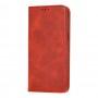 Чехол книжка для Samsung Galaxy A10s (A107) Black magnet красный