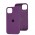 Чохол для iPhone 13 / 14 Square Full silicone фіолетовий / grape