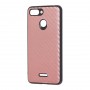 Чохол для Xiaomi Redmi 6 hard carbon рожевий