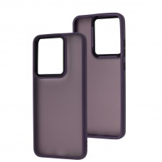 Чохол для Xiaomi Redmi 12C / 11A / Poco C55  Wave Matte Color deep purple