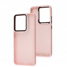 Чохол для Xiaomi Redmi 12C / 11A / Poco C55  Wave Matte Color pink sand