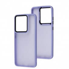 Чохол для Xiaomi Redmi 12C / 11A / Poco C55  Wave Matte Color light purple